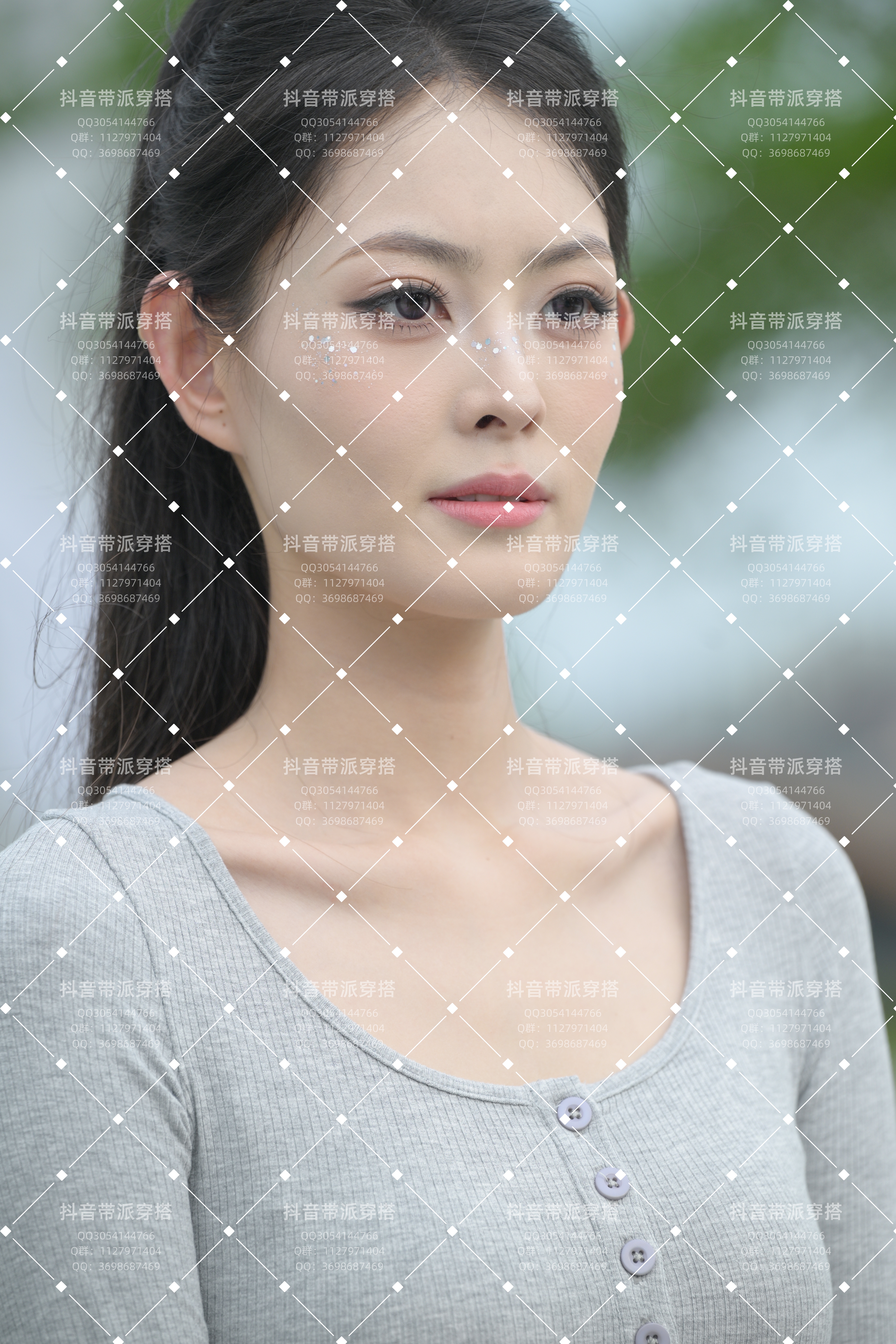 车展网红生图
